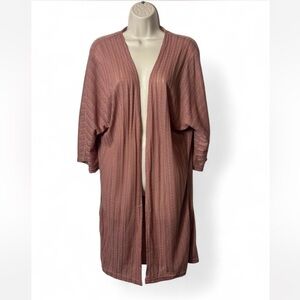 Lightweight Knit Open‎  Cardigan